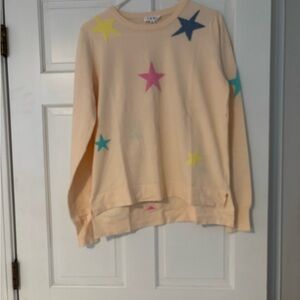 THML Cream Sweater with Multicolor Stars